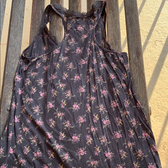 Floral Racerback Tank Top - Picture 2 of 2